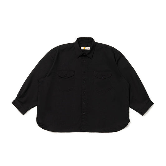 LEDO L/S SEMI WOOL BLACK 