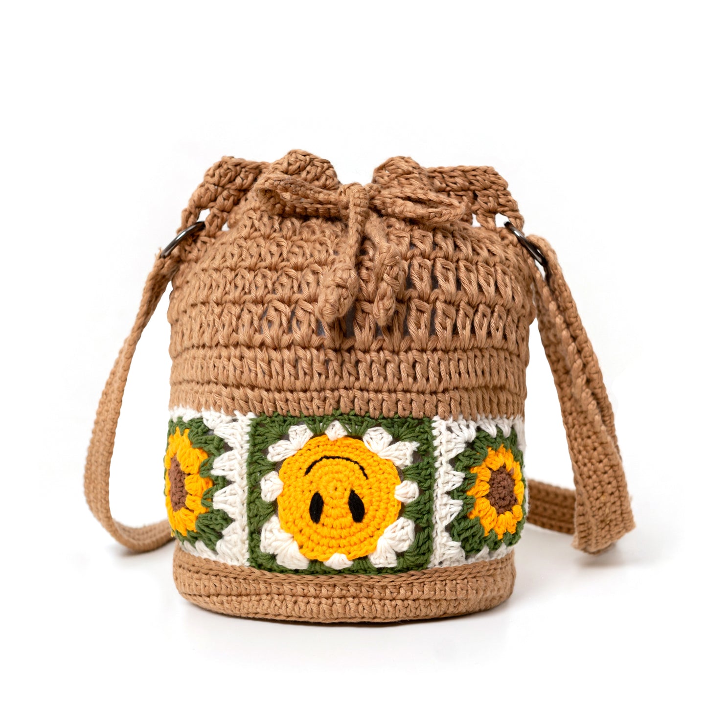 BUCKET BAG LIGHT BROWN