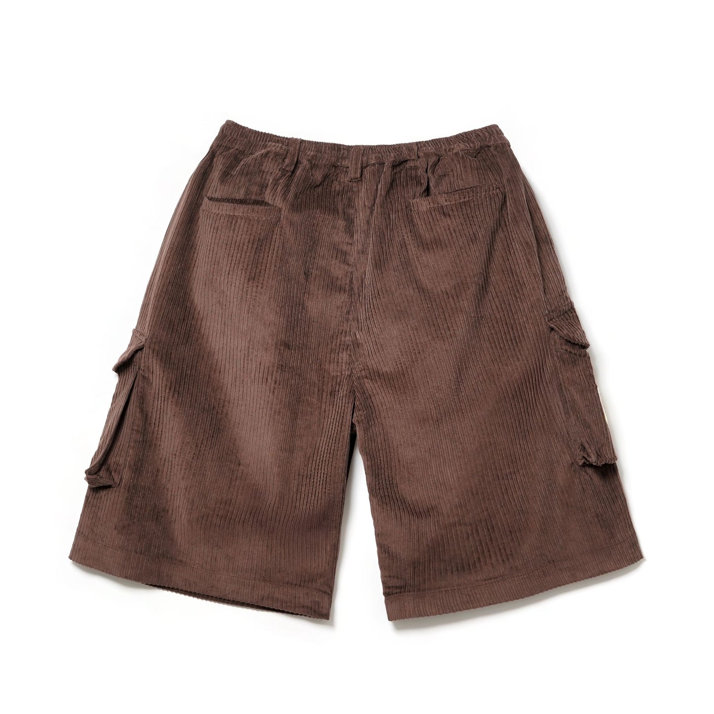 CARGO SHORTS CORDUROY DARK BROWN