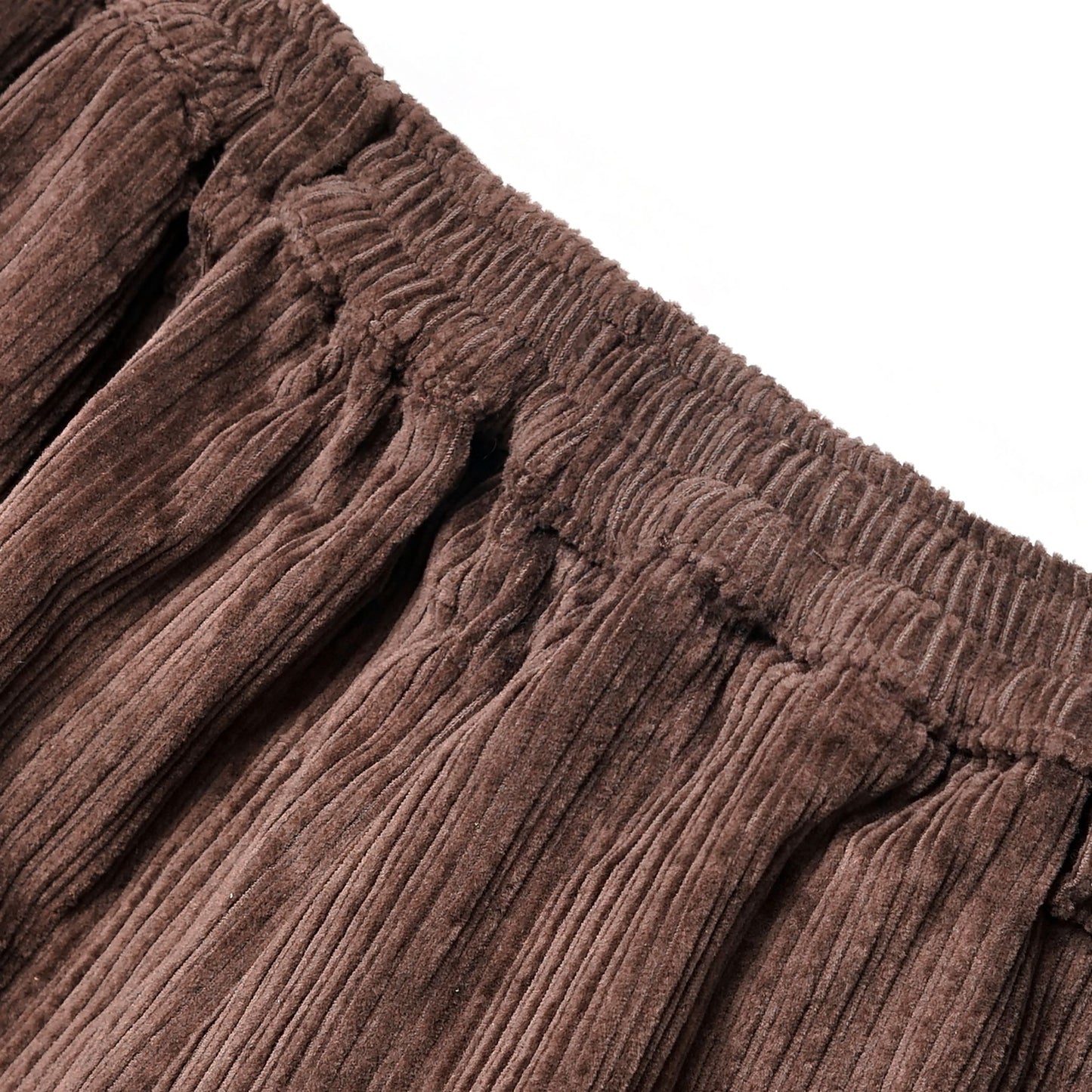 CARGO SHORTS CORDUROY DARK BROWN