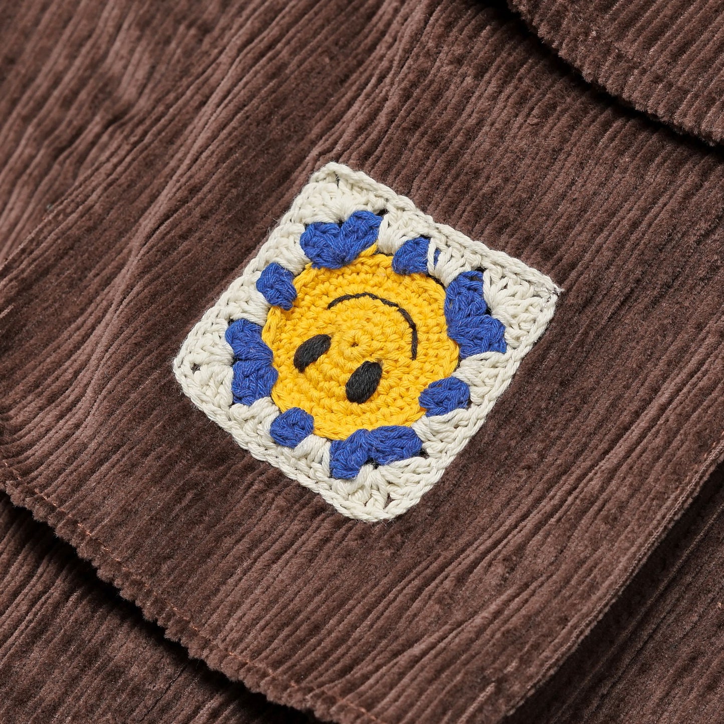 CARGO SHORTS CORDUROY DARK BROWN