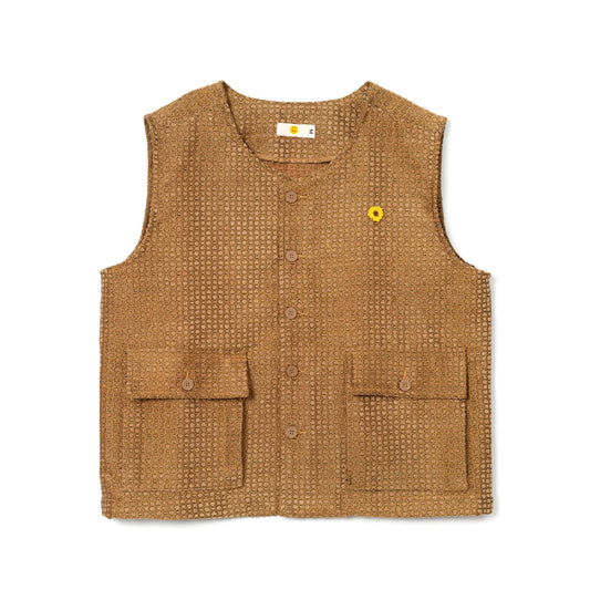 DEMUSAN VEST ANTIQUE BROWN TNOI