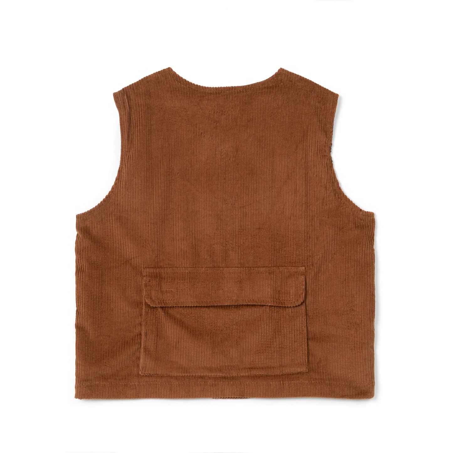 DEMUSAN VEST CORDUROY BROWN TNOI