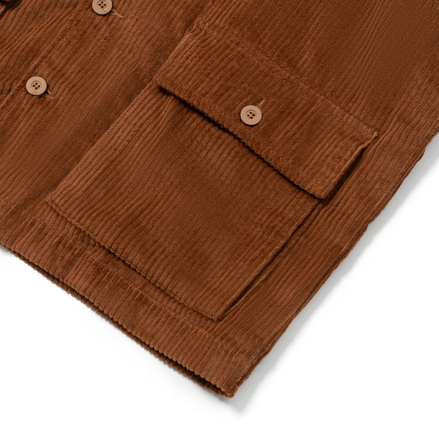 DEMUSAN VEST CORDUROY BROWN TNOI