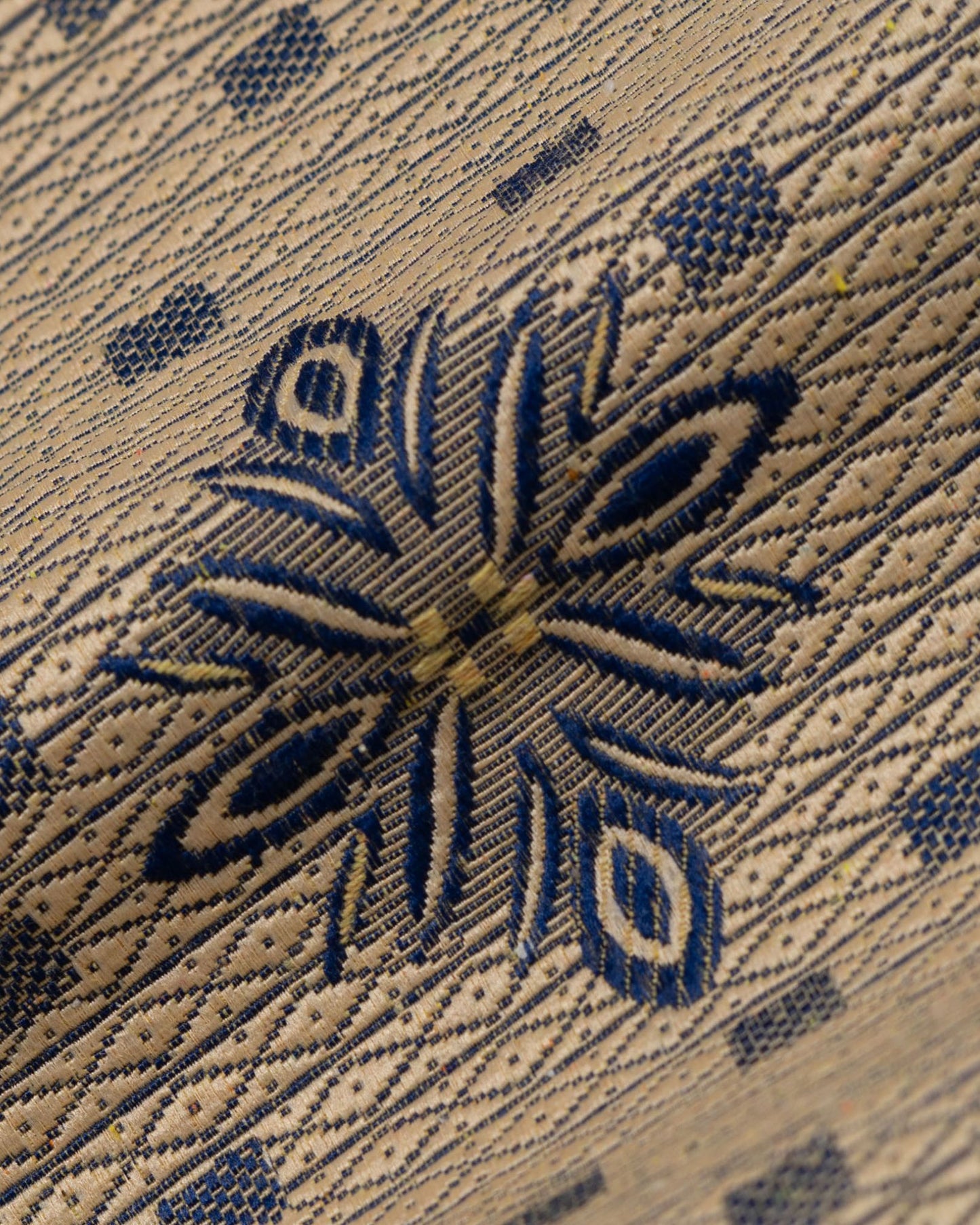 DORU VEST ANTIQUE BLUE CREAM TNOI