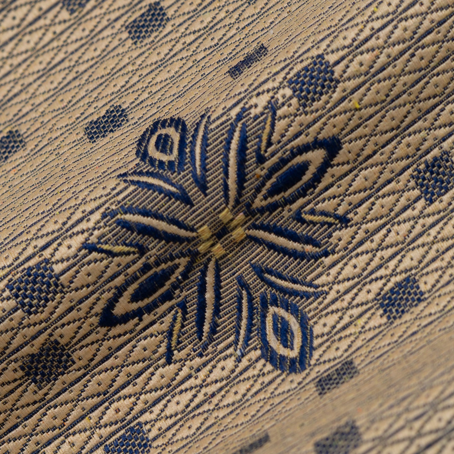 DORU VEST ANTIQUE BLUE CREAM TNOI