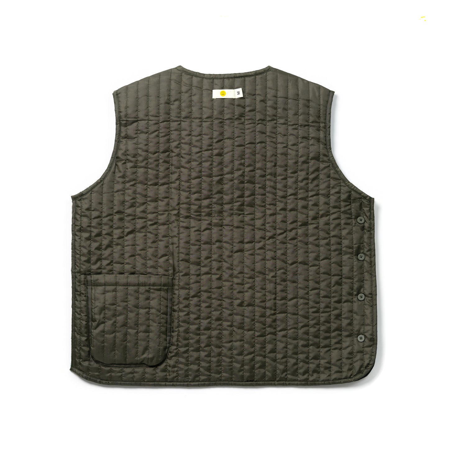DORU VEST QUILTED OLIVE TNOI