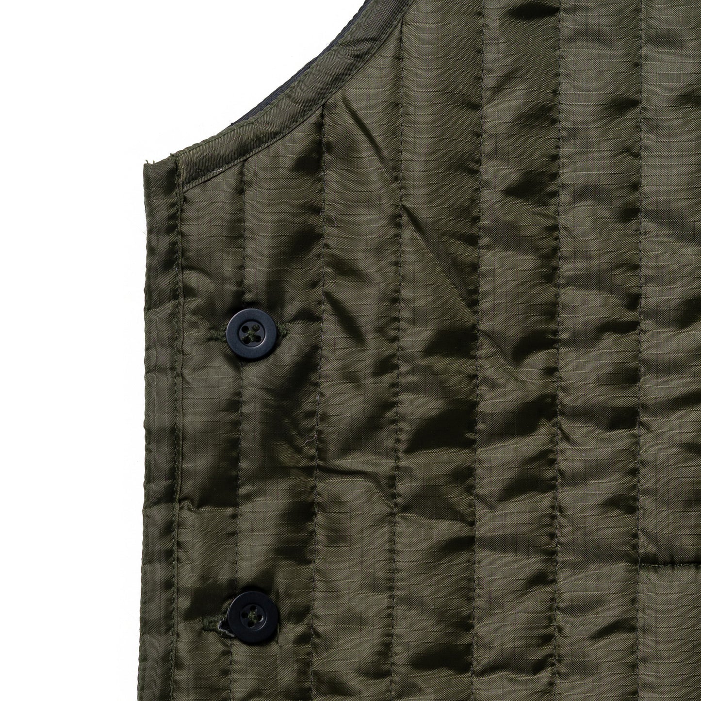 DORU VEST QUILTED OLIVE TNOI