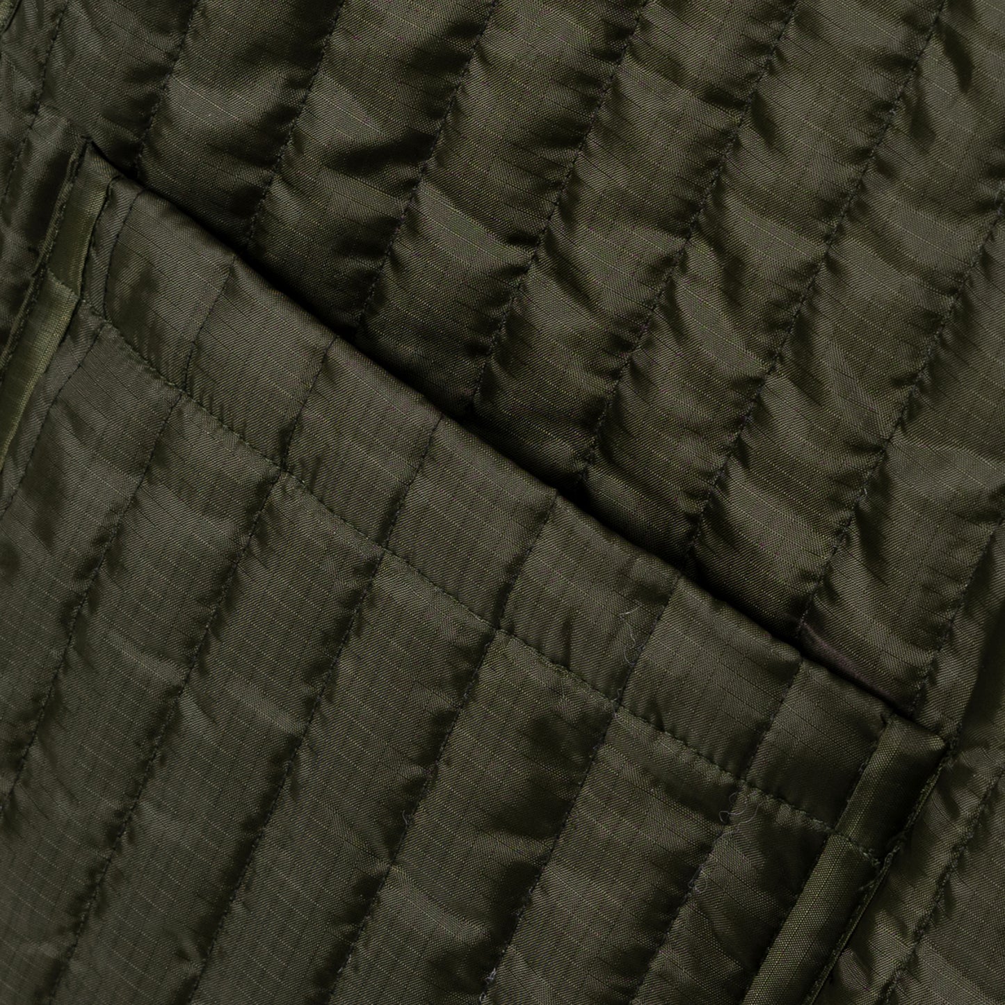 DORU VEST QUILTED OLIVE TNOI
