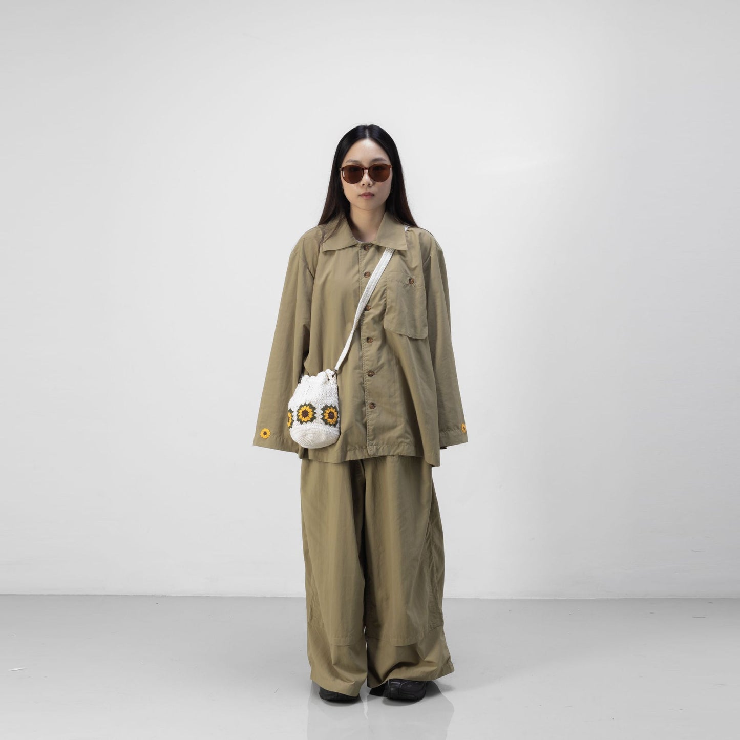 GEBA PANTS LIGHT OLIVE 