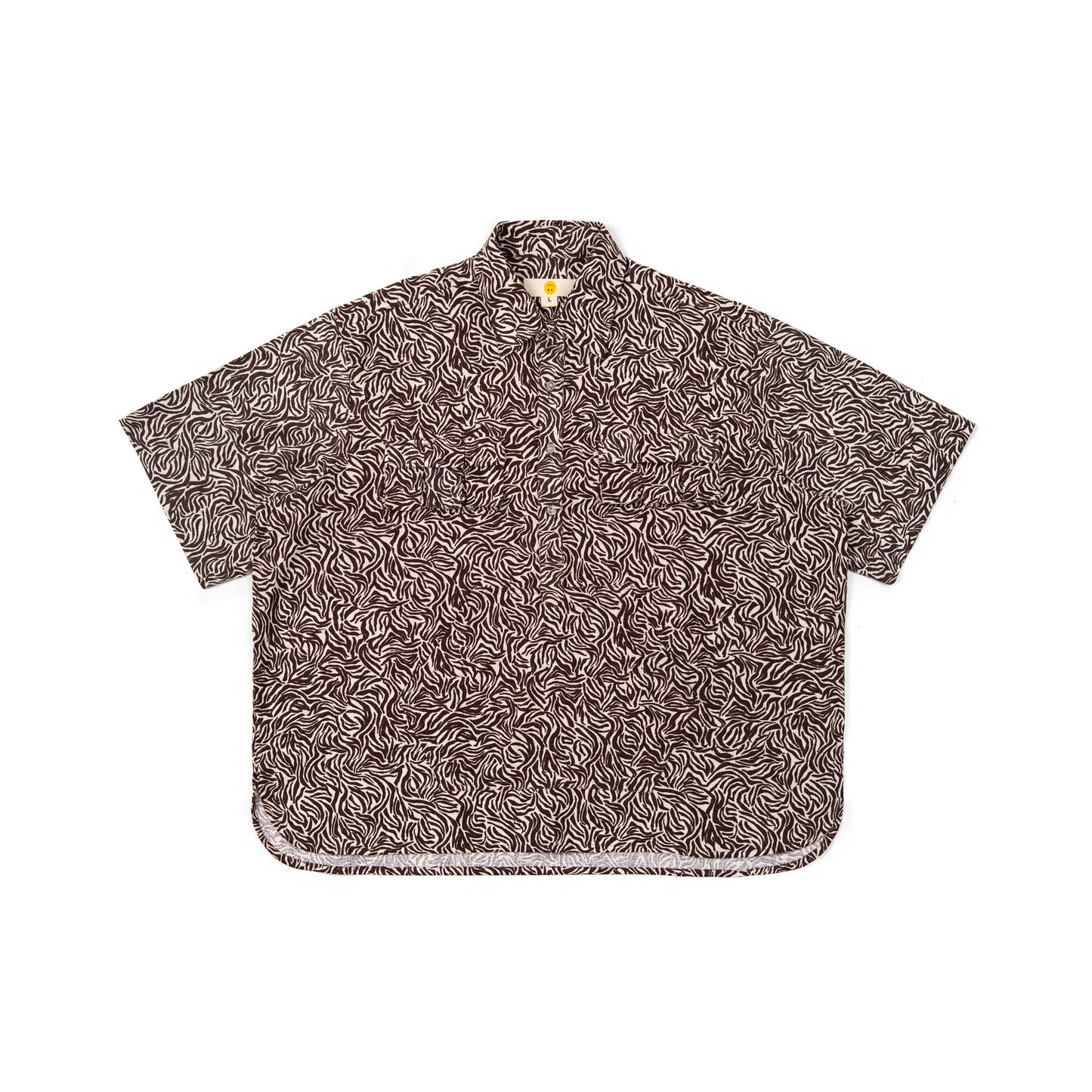 KANGAROO SHIRT PATTERN BROWN TNOI