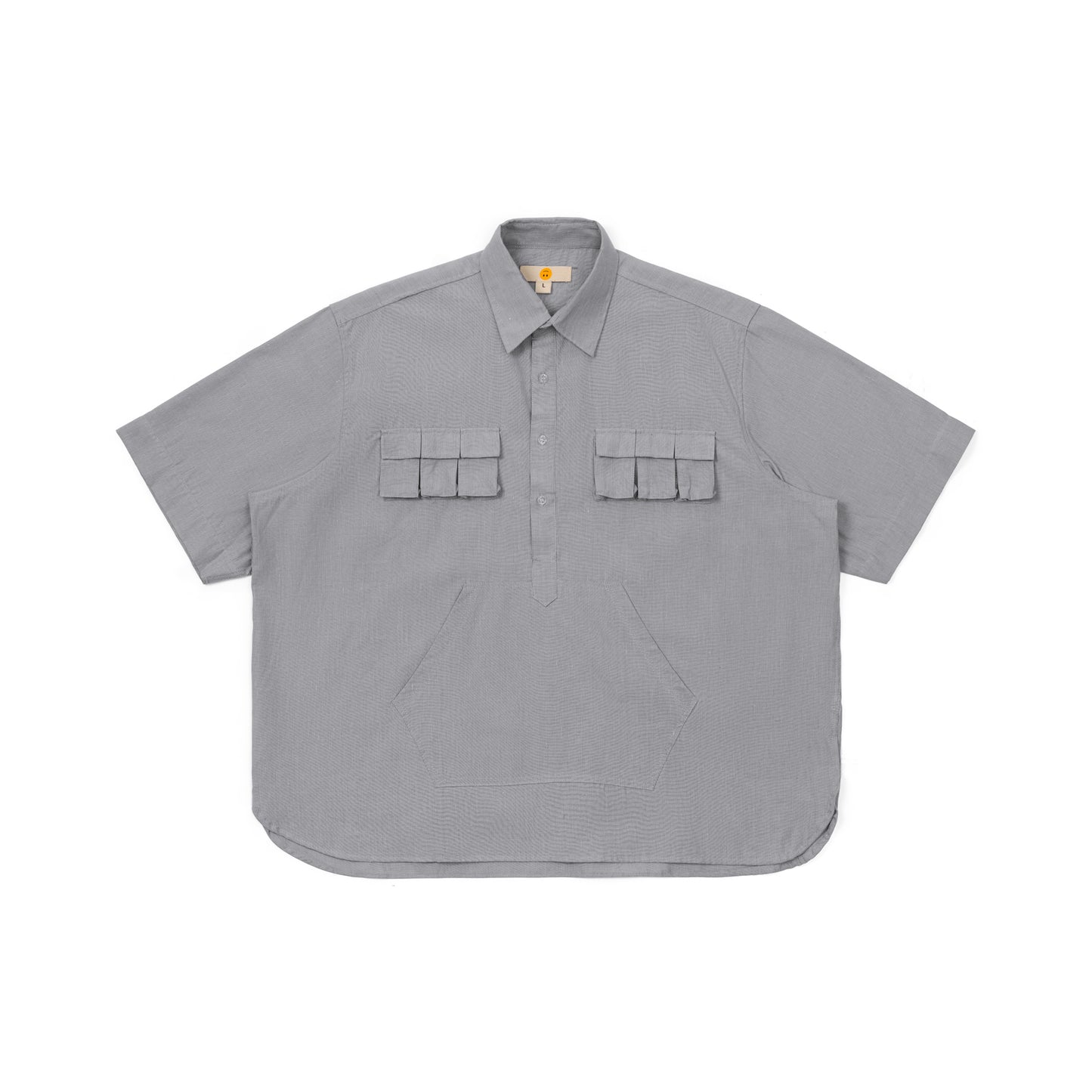 KANGAROO SHIRT STRIPES GRAY TNOI