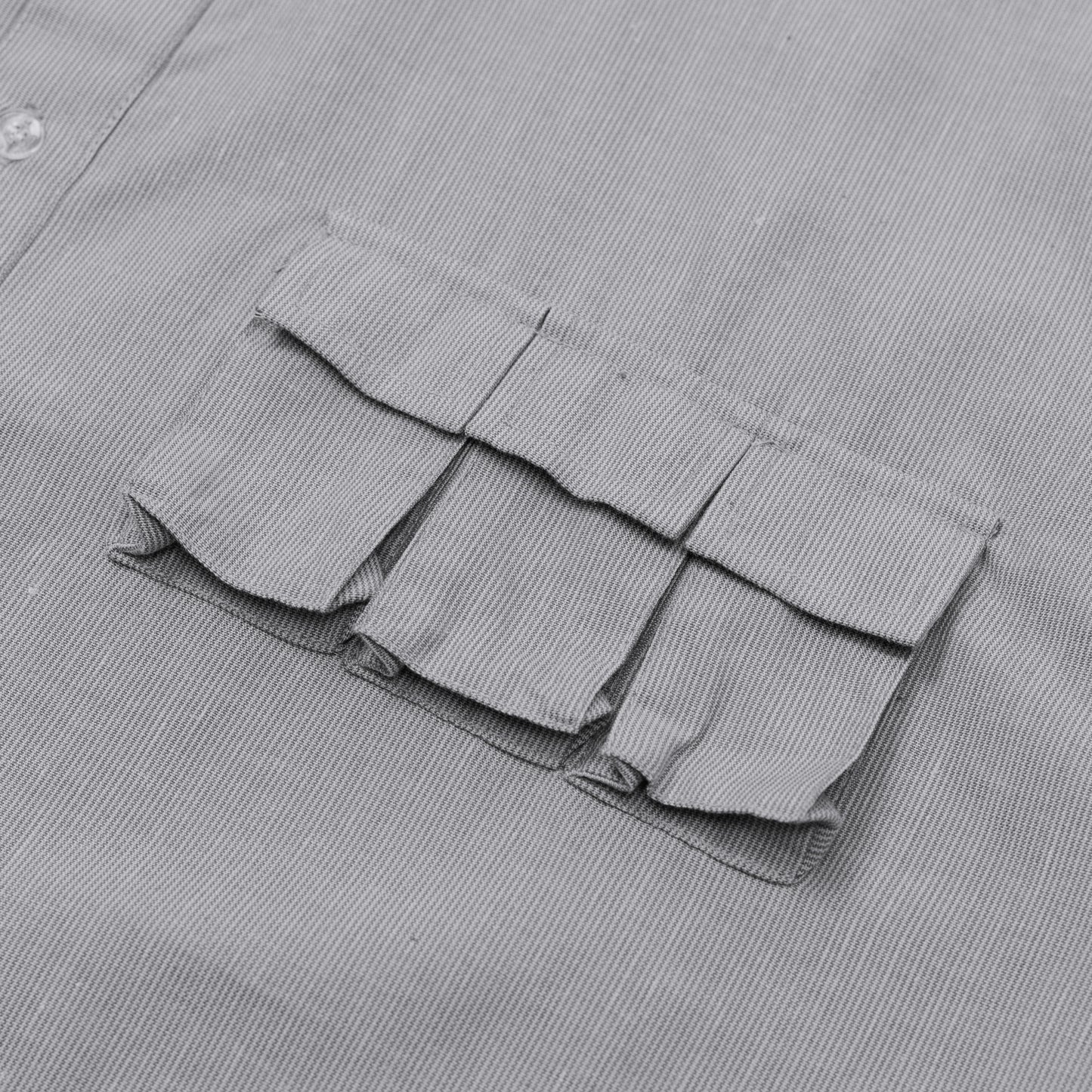 KANGAROO SHIRT STRIPES GRAY TNOI