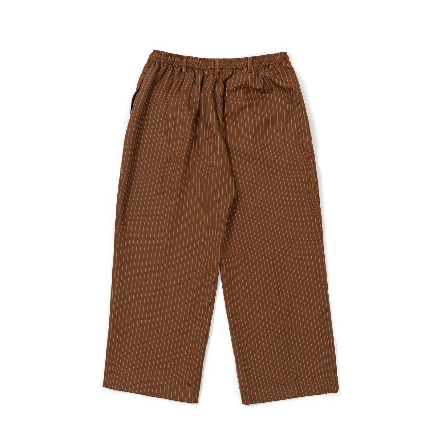 KISA PANTS SEMI WOOL STRIPES BROWN TNOI