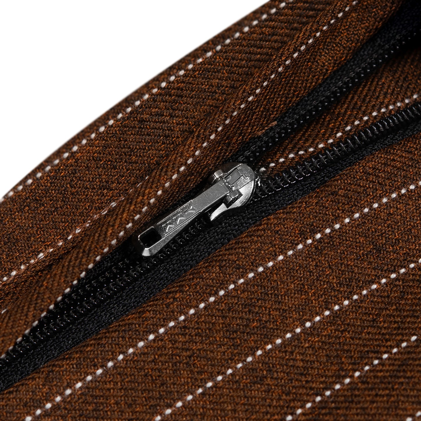 KISA PANTS SEMI WOOL STRIPES BROWN TNOI