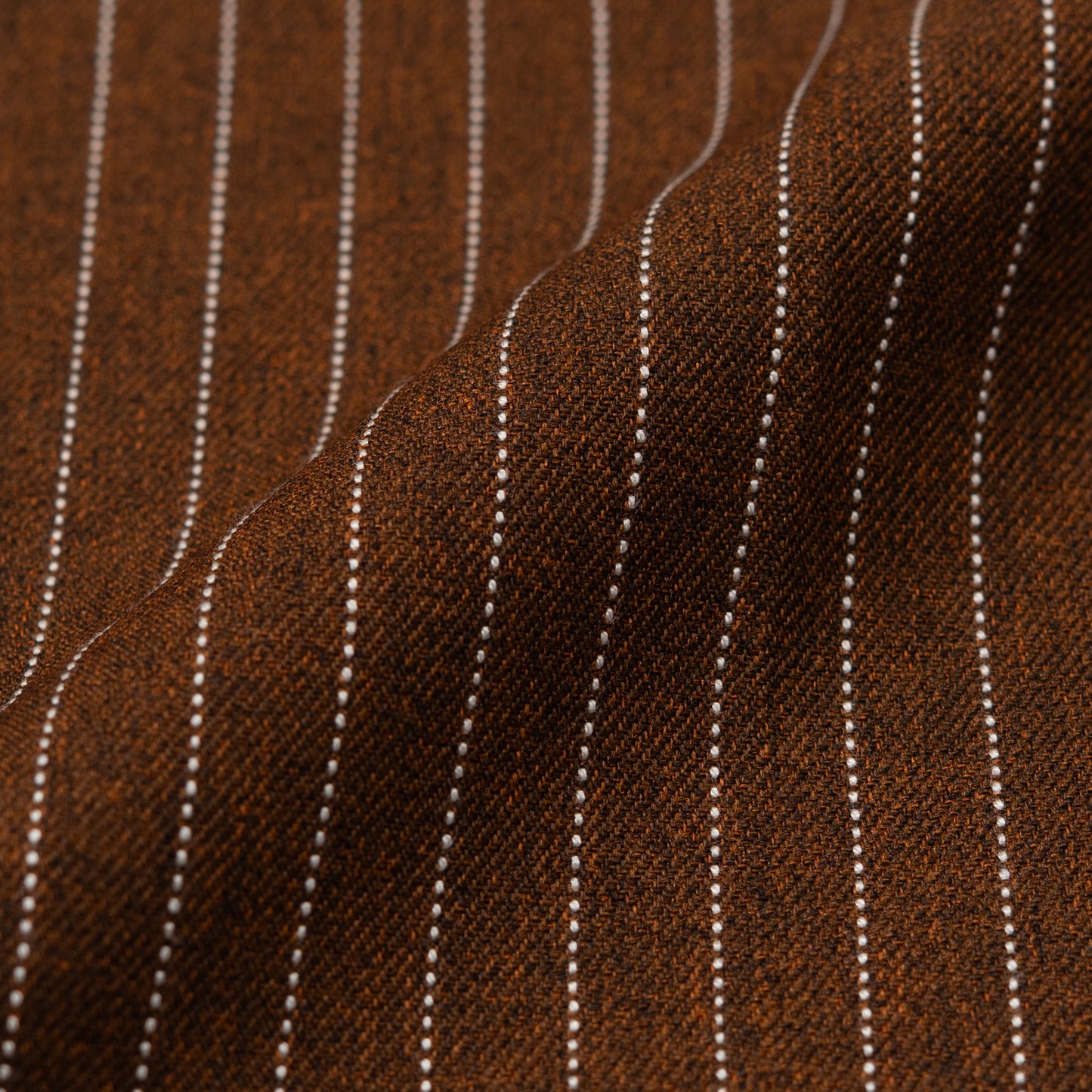 KISA PANTS SEMI WOOL STRIPES BROWN TNOI