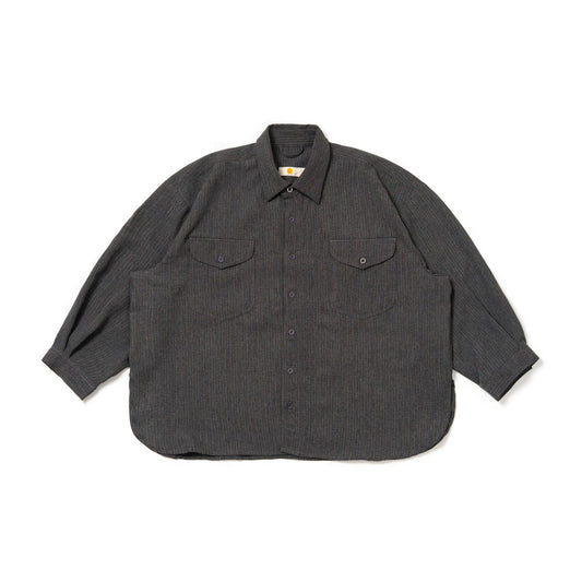 LEDO L/S SHIRT SEMI WOOL GRAY