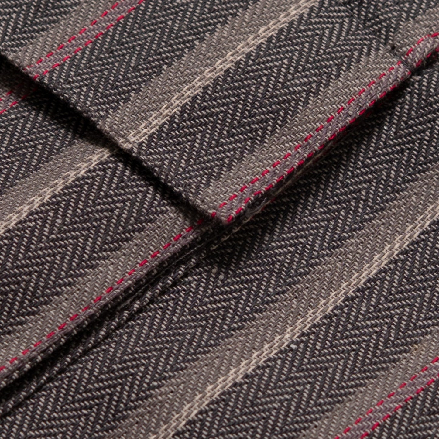 LEPA SHIRT L/S SEMI WOOL STRIPES GRAY