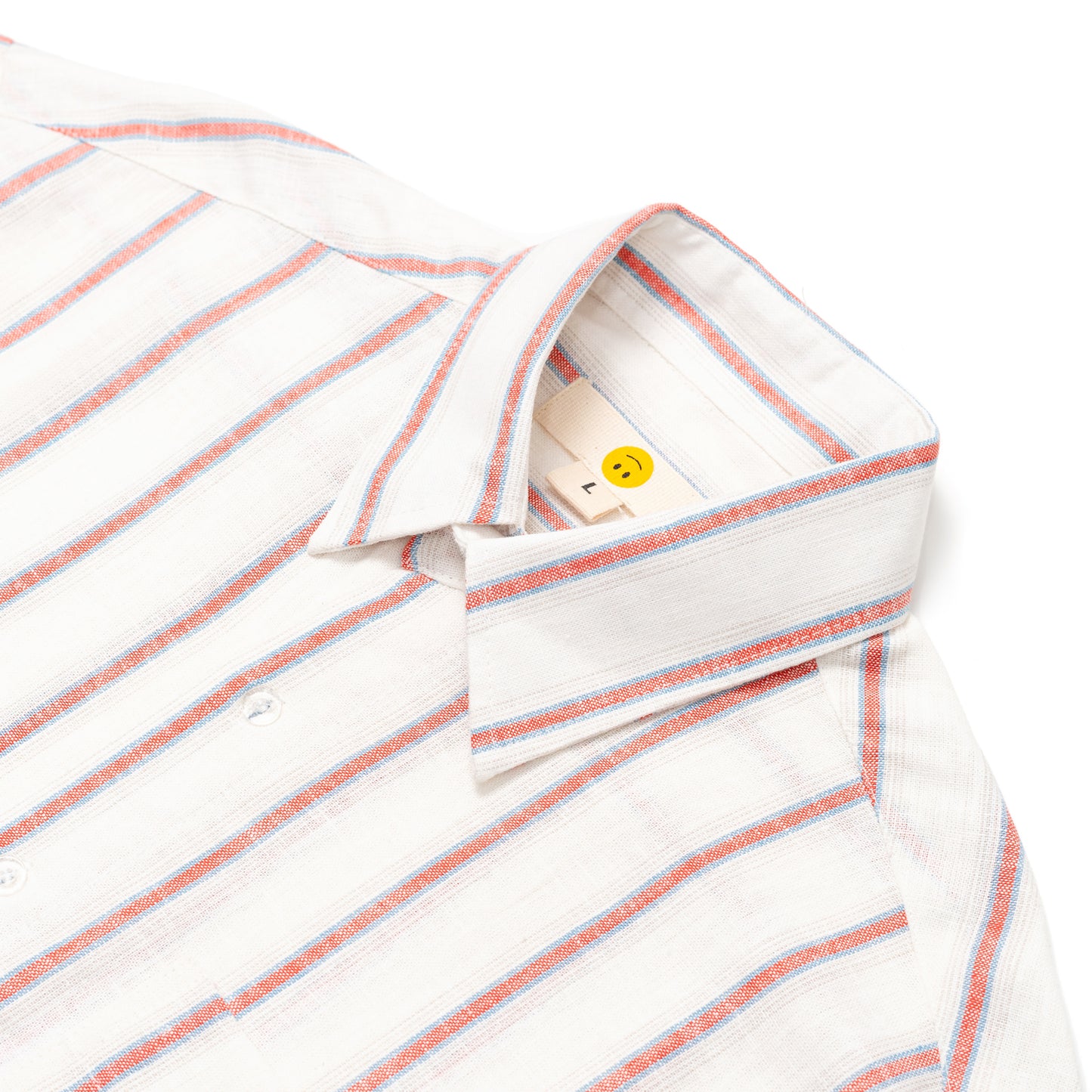 NAKANO SHIRT LINEN STRIPES TNOI