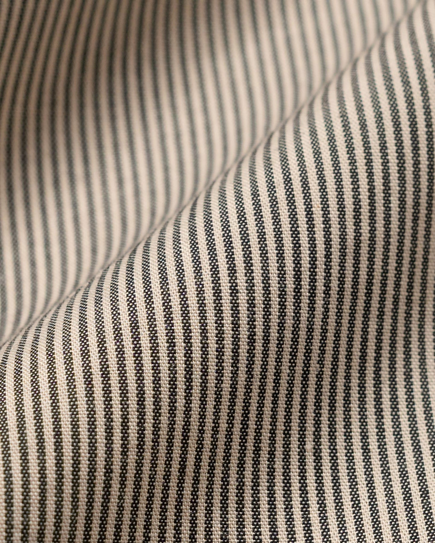 NAKANO SHIRT STRIPES BLACK WHITE