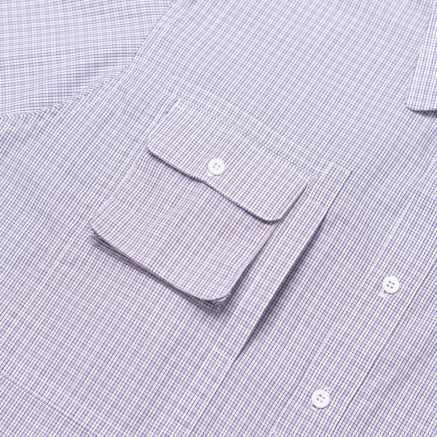 NOMIZU SHIRT CHECKERED PURPLE NWOS