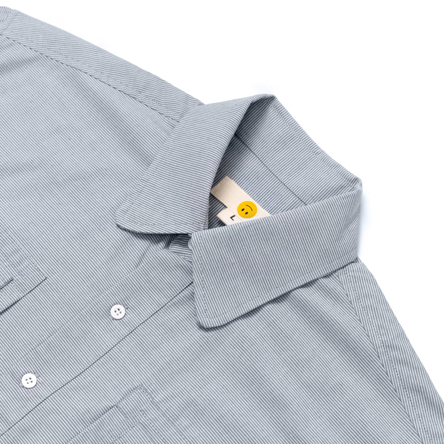 NOMIZU SHIRT STRIPES BLUE TNOI