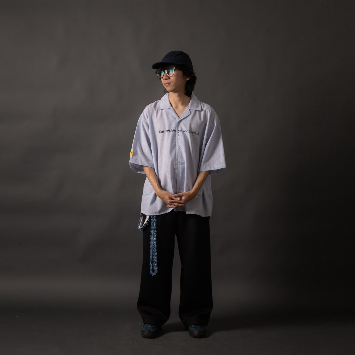 SHINKOIWA SHIRT STRIPES BLUE TNOI