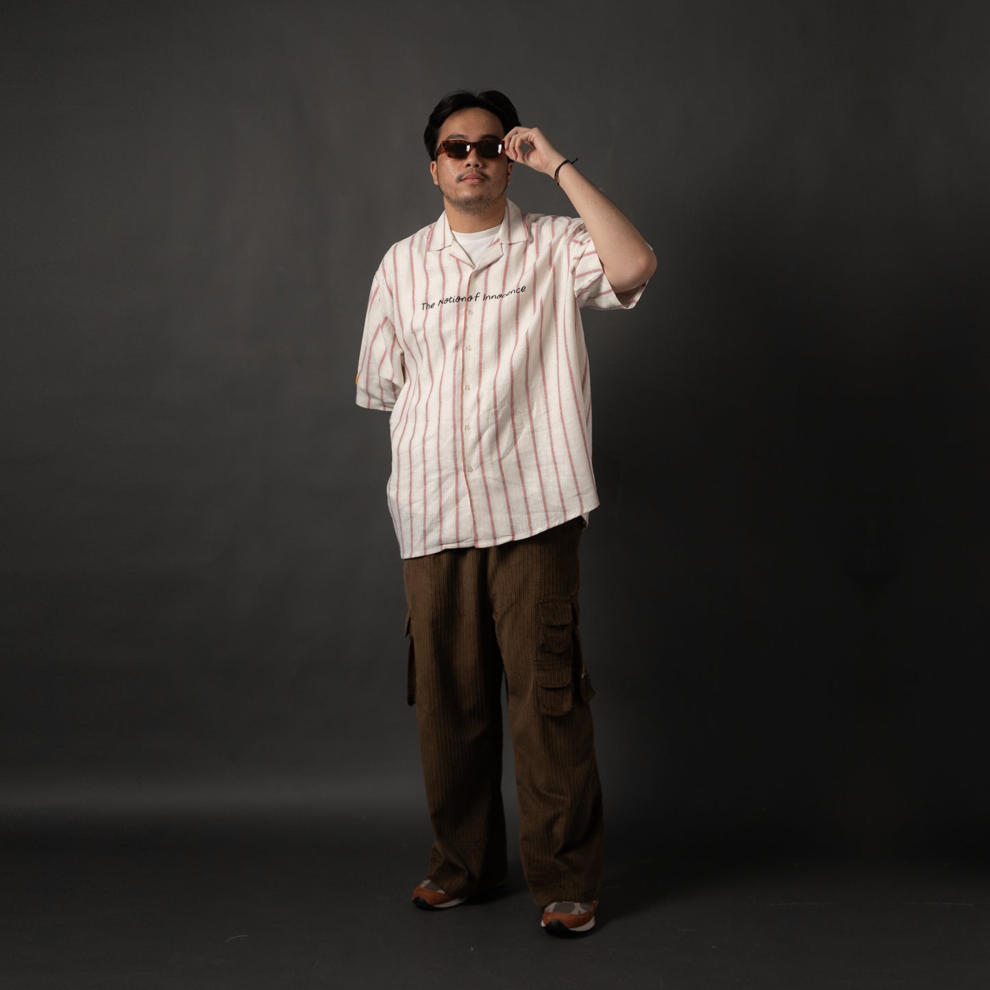 SHINKOIWA SHIRT LINEN STRIPES TNOI