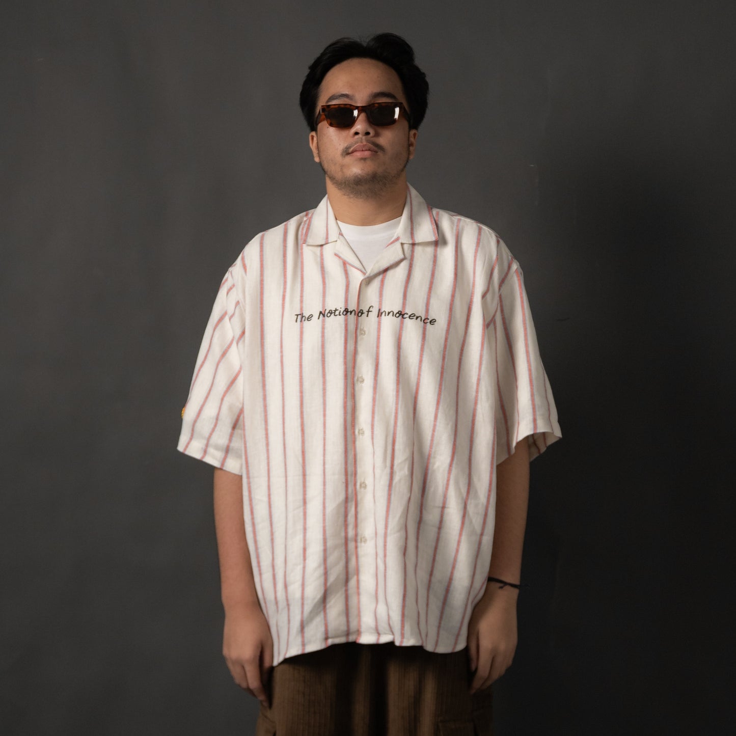 SHINKOIWA SHIRT LINEN STRIPES TNOI