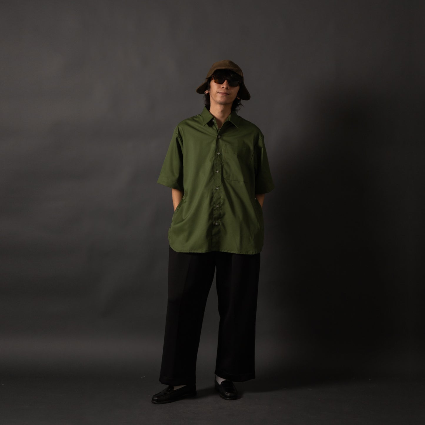NAKANO SHIRT OLIVE 