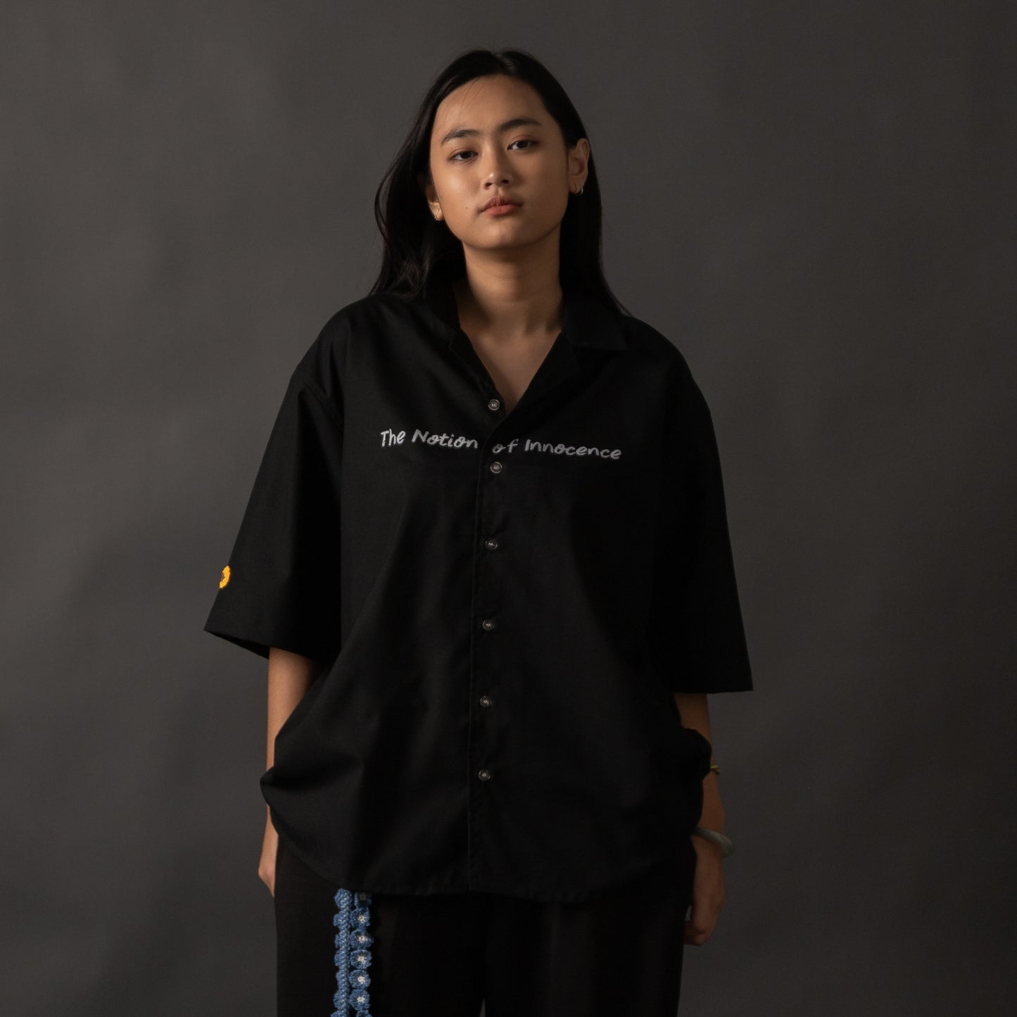 SHINKOIWA SHIRT BLACK TNOI