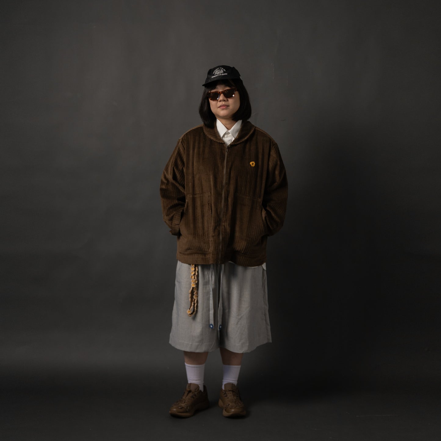 WORK JACKET CORDUROY OLIVE TNOI