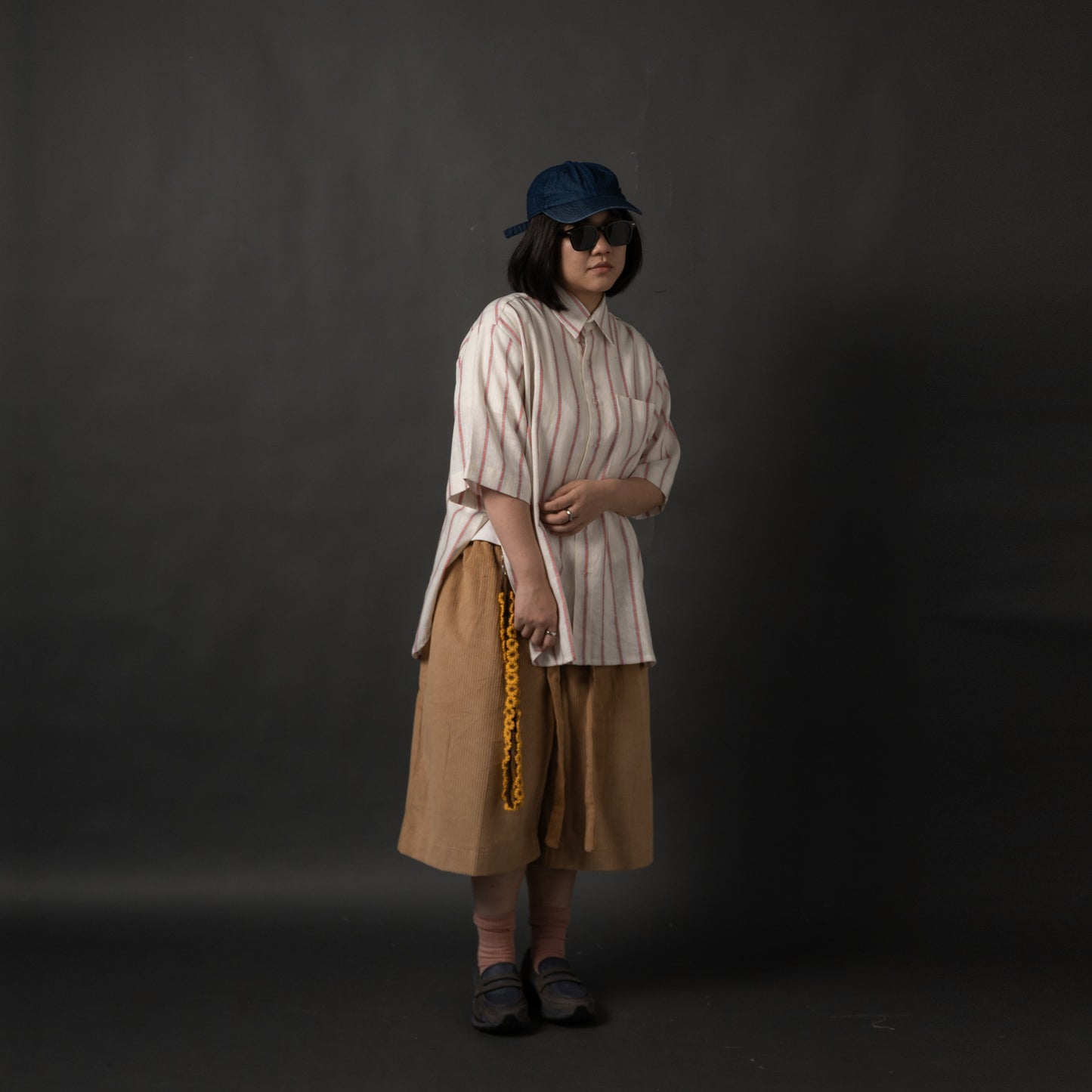 TORORU SHORTS CORDUROY LIGHT BROWN TNOI