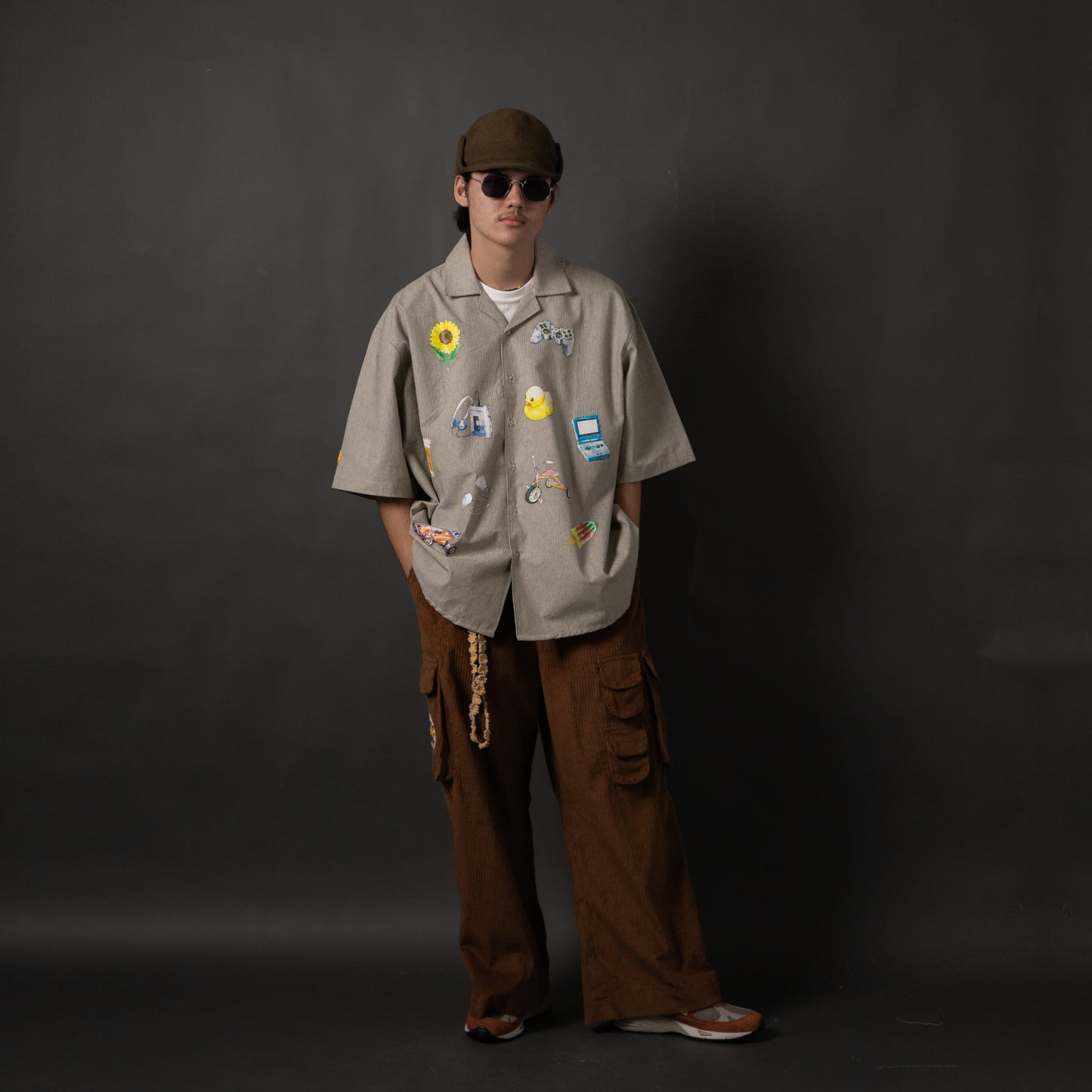 CARGO NOMO PANTS CORDUROY BROWN