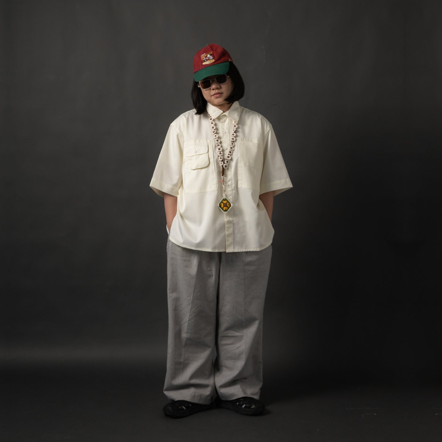 NOMIZU SHIRT WHITE
