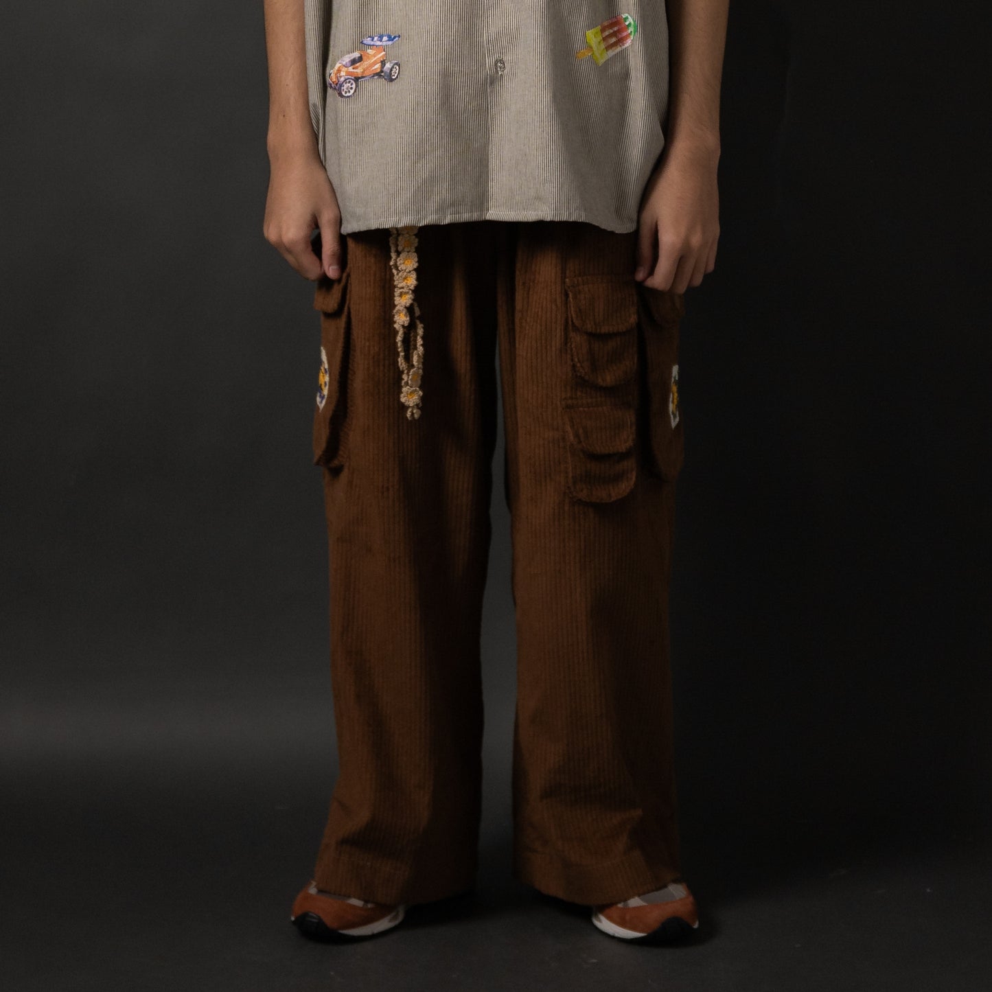 CARGO NOMO PANTS CORDUROY BROWN