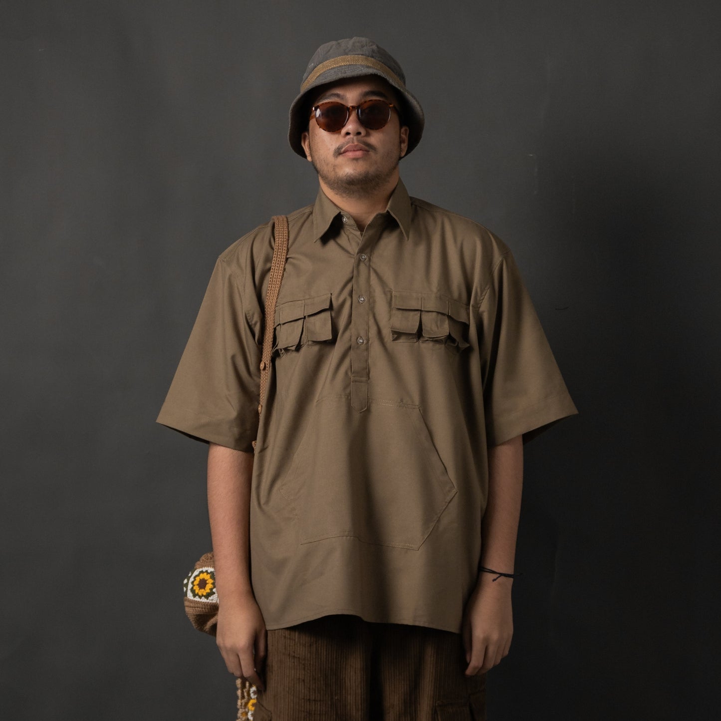 KANGAROO SHIRT OLIVE