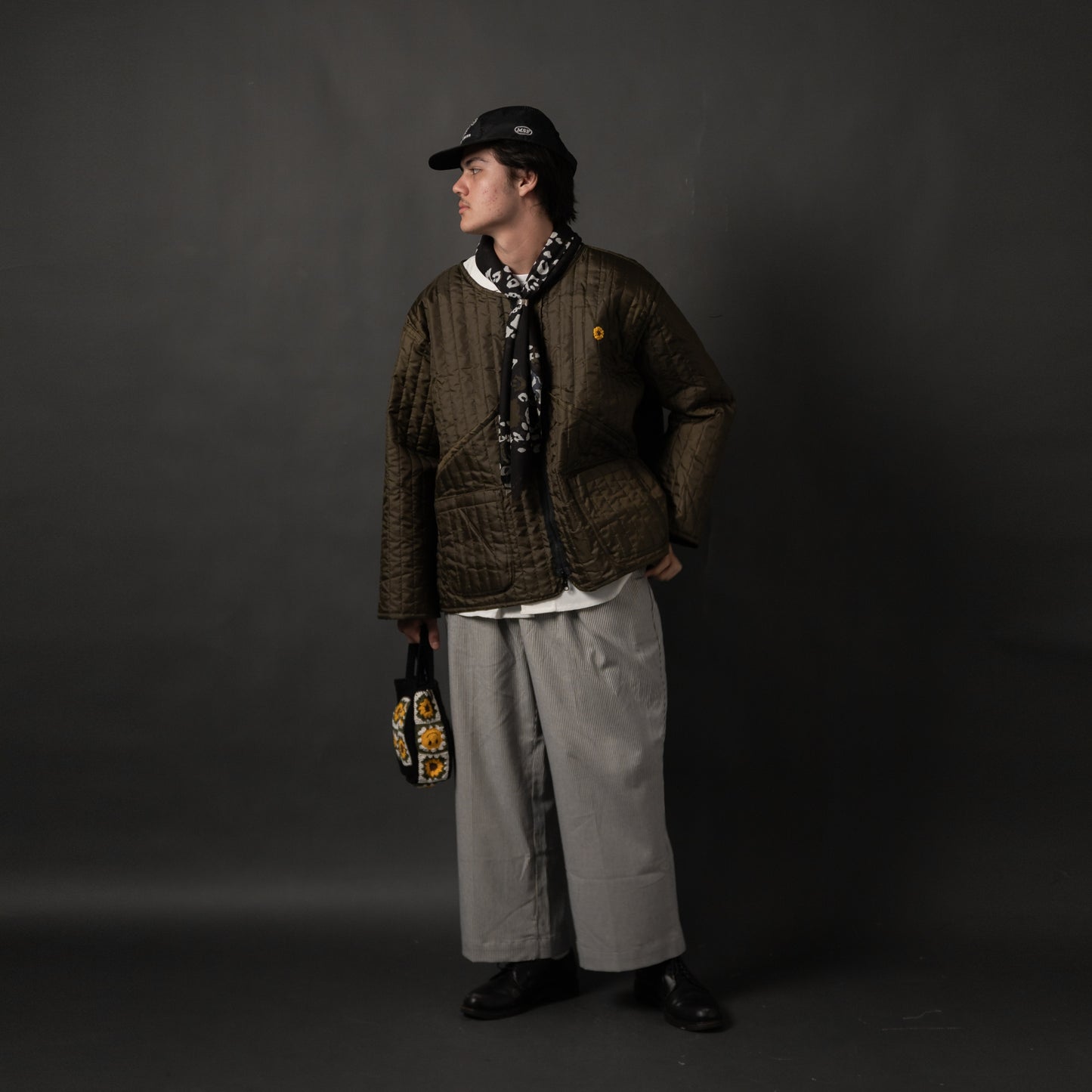 QUILT LINER OLIVE TNOI
