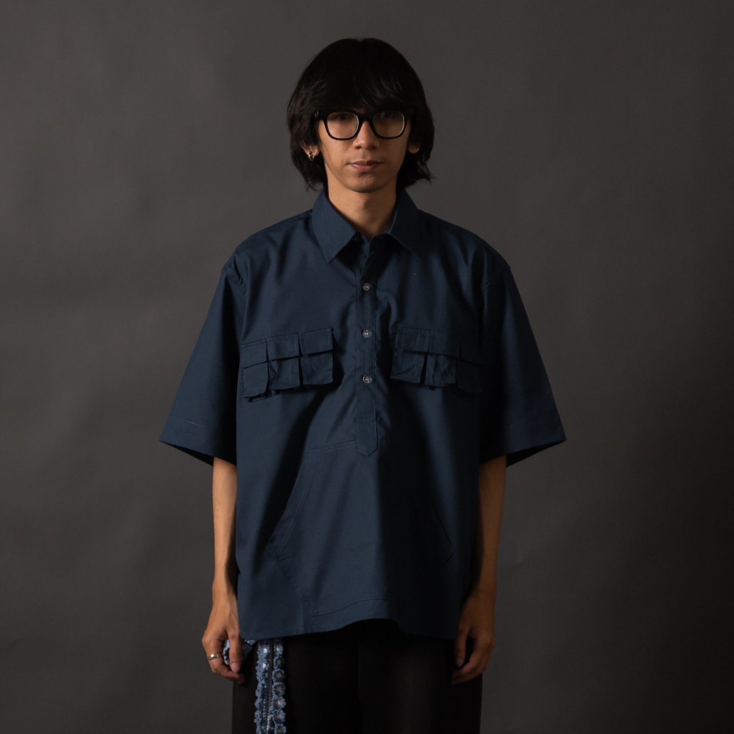 KANGAROO SHIRT NAVY