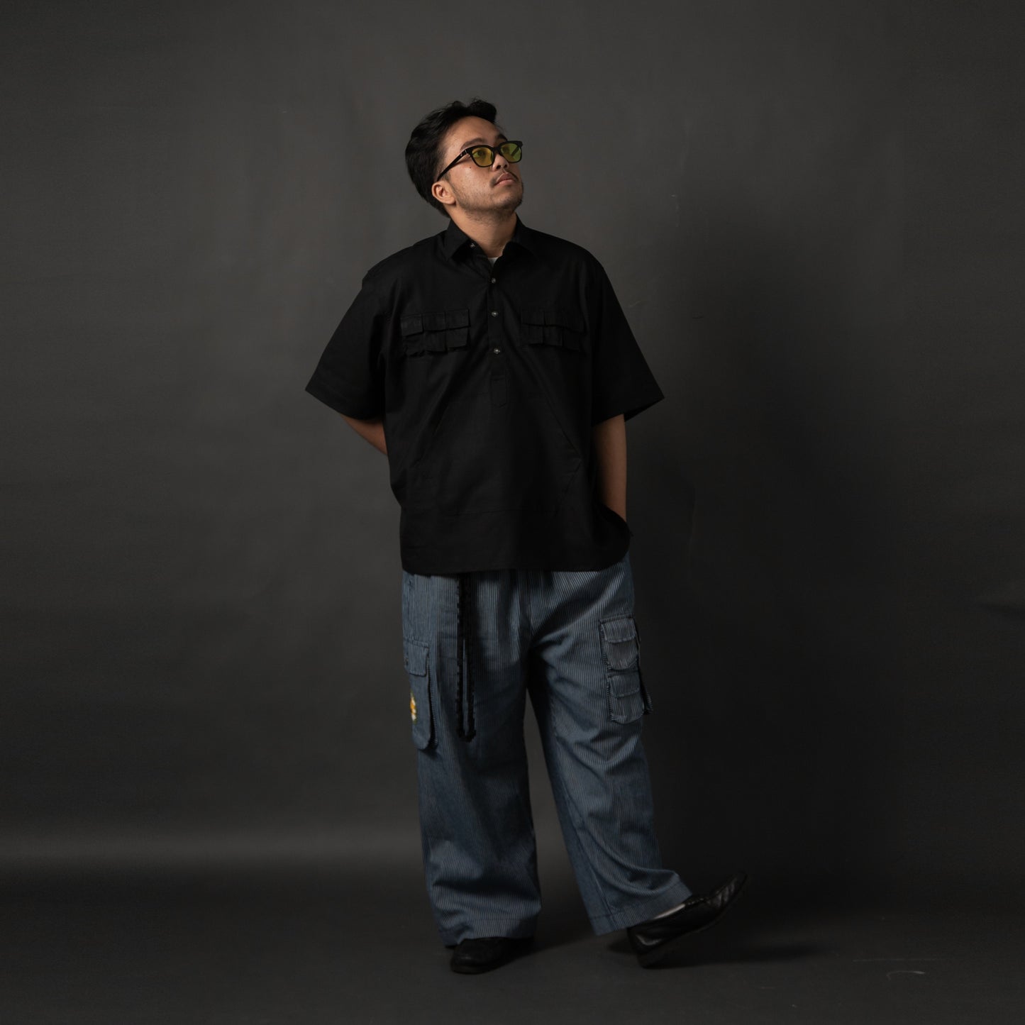 KANGAROO SHIRT BLACK