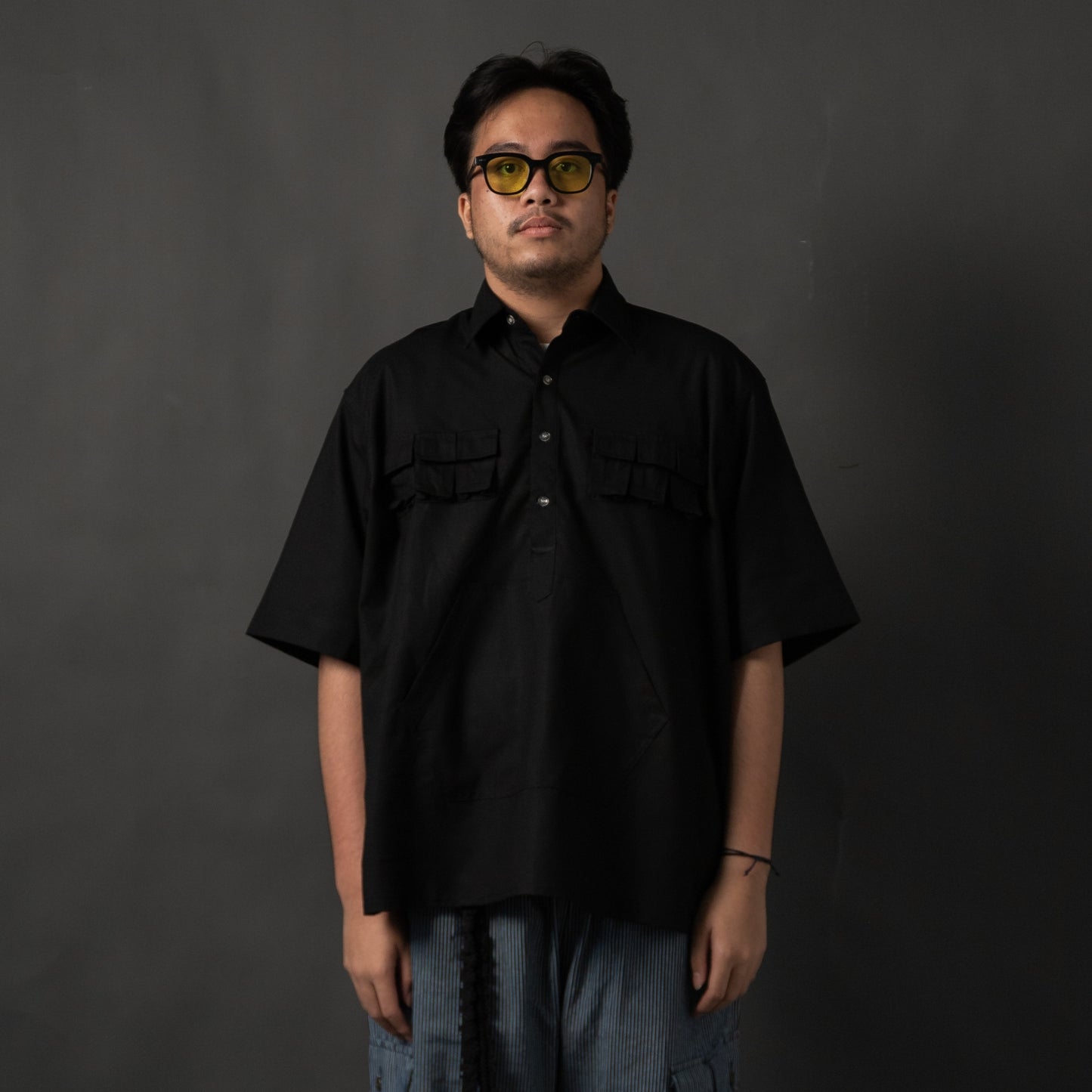KANGAROO SHIRT BLACK