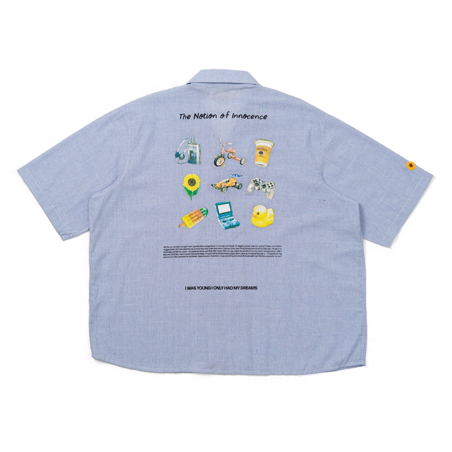 SHINKOIWA SHIRT STRIPES BLUE TNOI