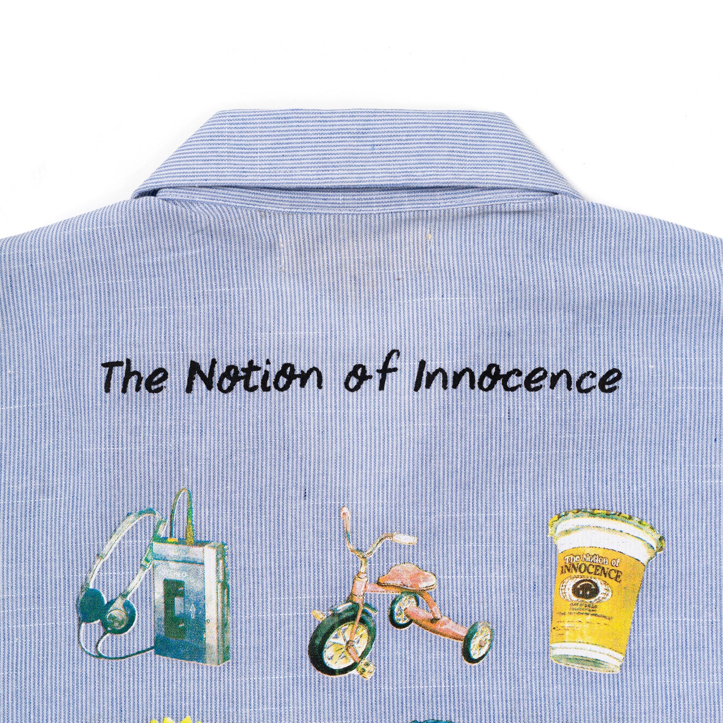 SHINKOIWA SHIRT STRIPES BLUE TNOI