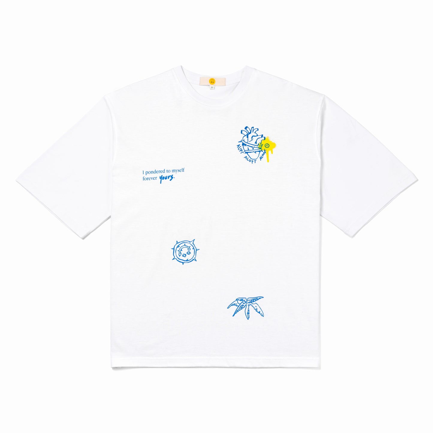 WHITE CUPID T-SHIRT