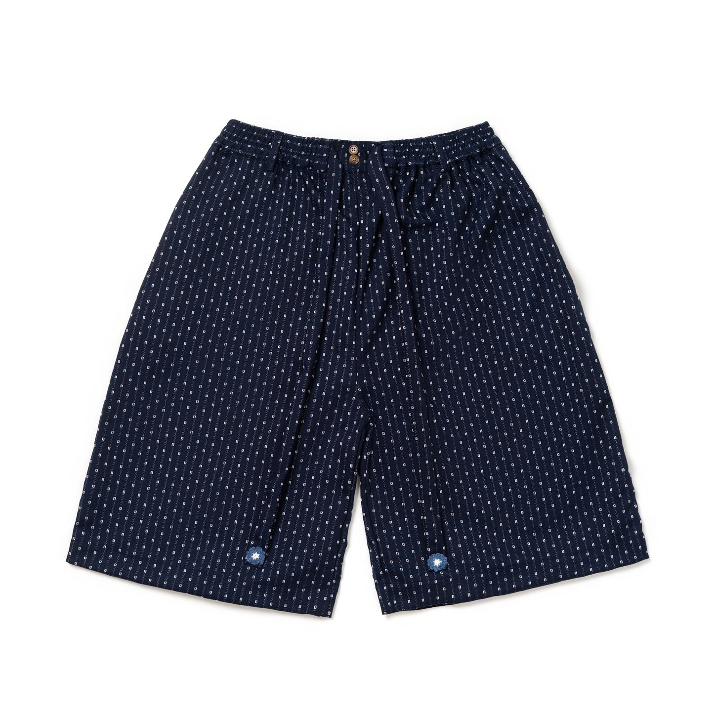 TORORU SHORTS SEMI WOOL KASURI PATTERN