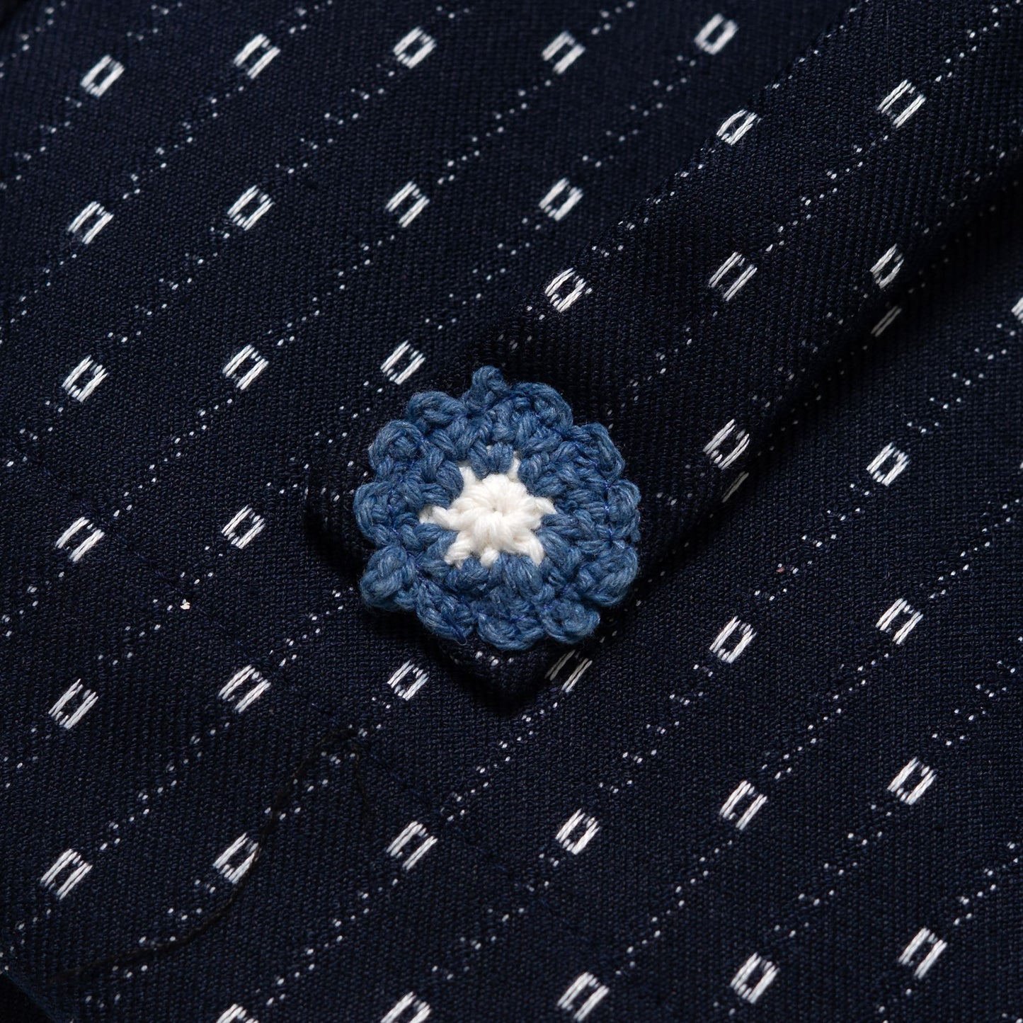 TORORU SHORTS SEMI WOOL KASURI PATTERN