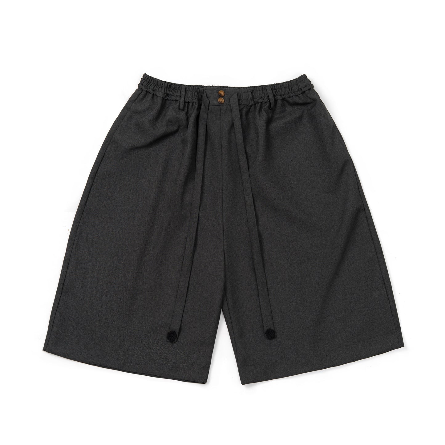 TORORU SHORTS SEMI WOOL GRAY TNOI