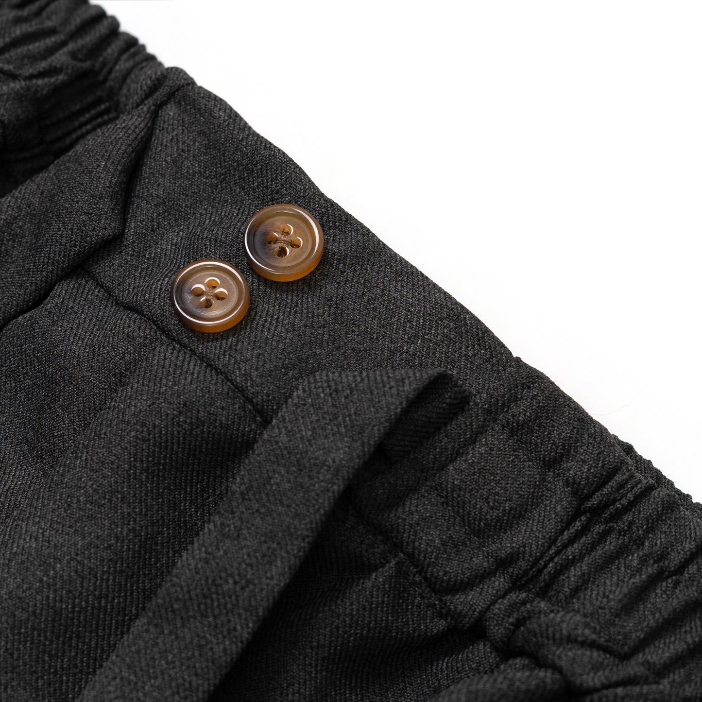 TORORU SHORTS SEMI WOOL GRAY TNOI