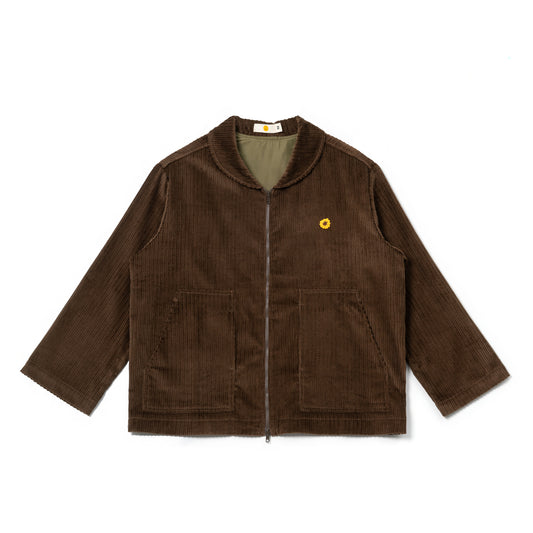 WORK JACKET CORDUROY OLIVE TNOI