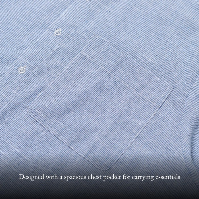 NAKANO SHIRT STRIPES BLUE TNOI